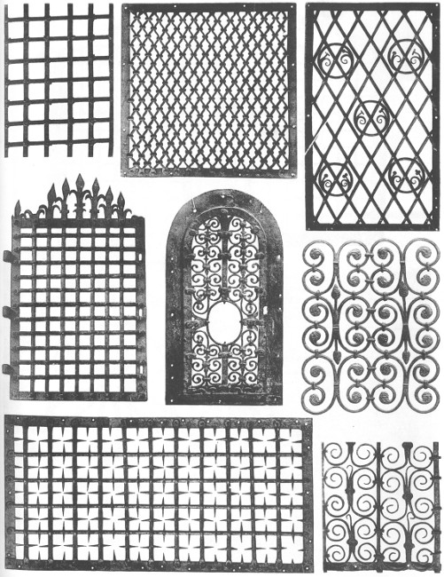 ferro battuto stili gotico
